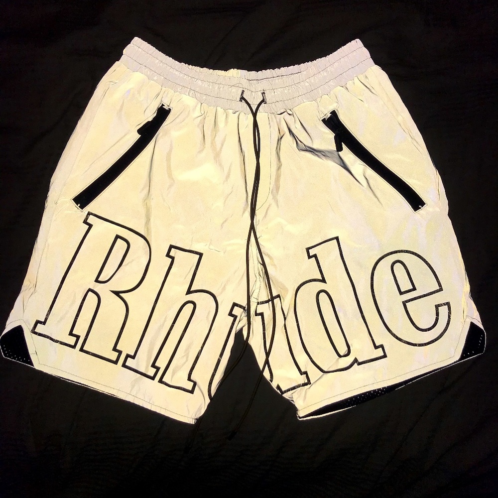 Rhude reflective Shorts Brand New